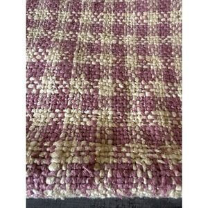 82.5" X  46"  Heavy Woven Silk Upholstery Fabric Koplavitch & Zimmer Mulberry